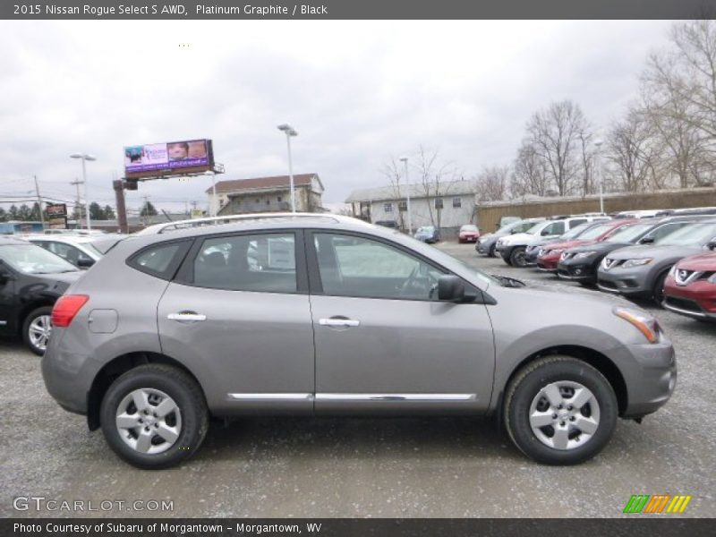 Platinum Graphite / Black 2015 Nissan Rogue Select S AWD