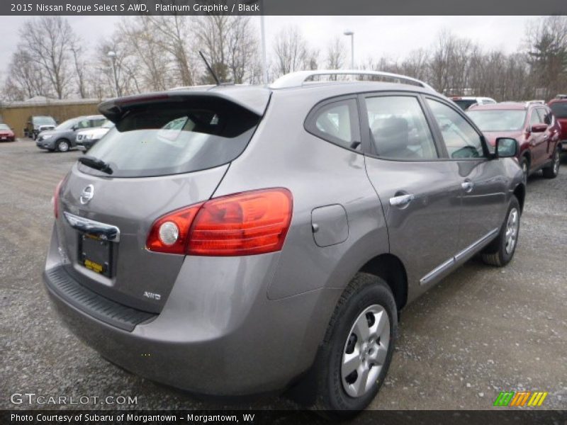 Platinum Graphite / Black 2015 Nissan Rogue Select S AWD