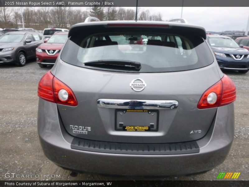 Platinum Graphite / Black 2015 Nissan Rogue Select S AWD