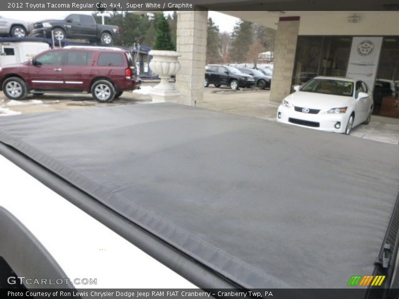 Super White / Graphite 2012 Toyota Tacoma Regular Cab 4x4