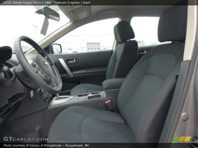 Platinum Graphite / Black 2015 Nissan Rogue Select S AWD