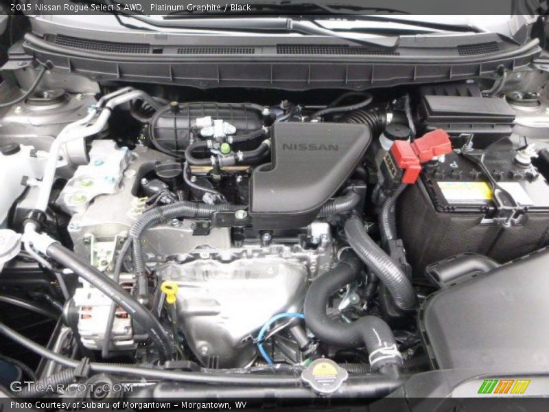 Platinum Graphite / Black 2015 Nissan Rogue Select S AWD
