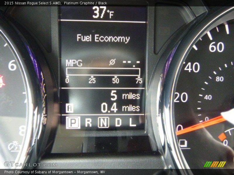 Platinum Graphite / Black 2015 Nissan Rogue Select S AWD
