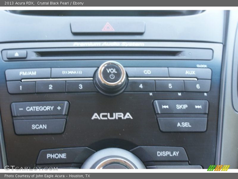 Crystal Black Pearl / Ebony 2013 Acura RDX