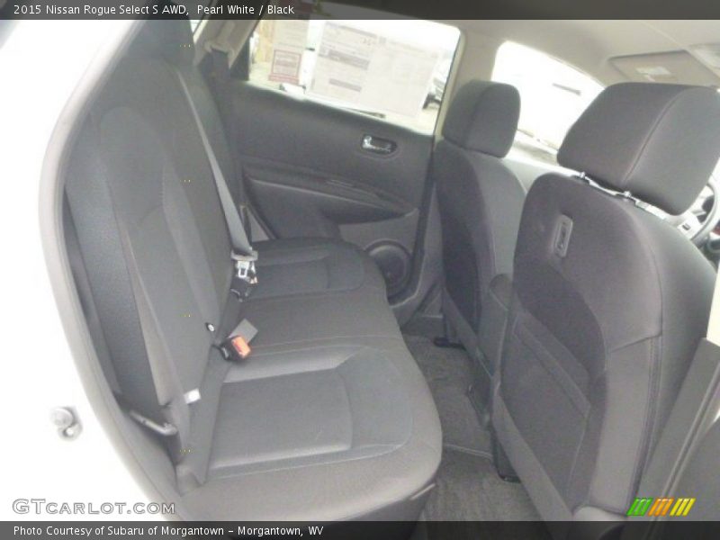 Pearl White / Black 2015 Nissan Rogue Select S AWD