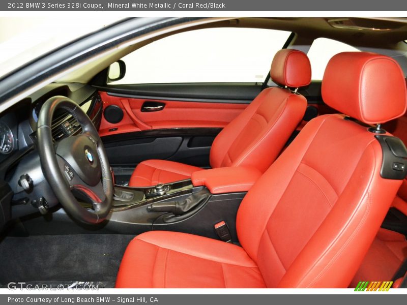Front Seat of 2012 3 Series 328i Coupe