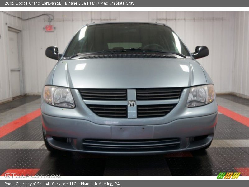 Butane Blue Pearl / Medium Slate Gray 2005 Dodge Grand Caravan SE