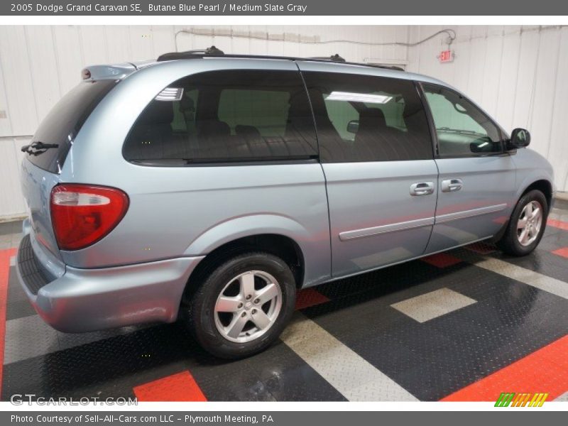 Butane Blue Pearl / Medium Slate Gray 2005 Dodge Grand Caravan SE