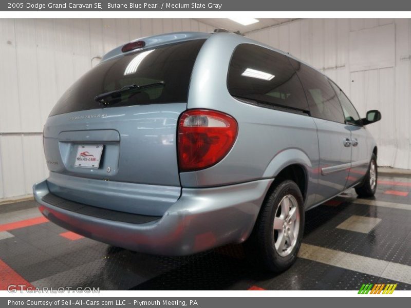 Butane Blue Pearl / Medium Slate Gray 2005 Dodge Grand Caravan SE
