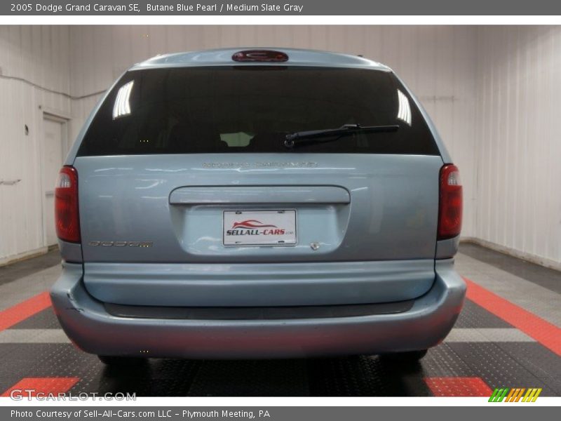 Butane Blue Pearl / Medium Slate Gray 2005 Dodge Grand Caravan SE