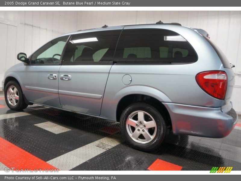 Butane Blue Pearl / Medium Slate Gray 2005 Dodge Grand Caravan SE