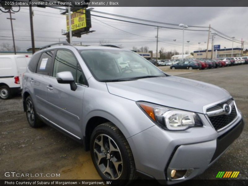 Ice Silver Metallic / Black 2015 Subaru Forester 2.0XT Touring