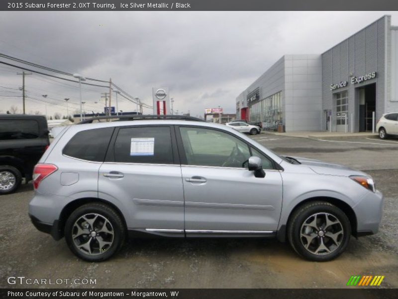 Ice Silver Metallic / Black 2015 Subaru Forester 2.0XT Touring