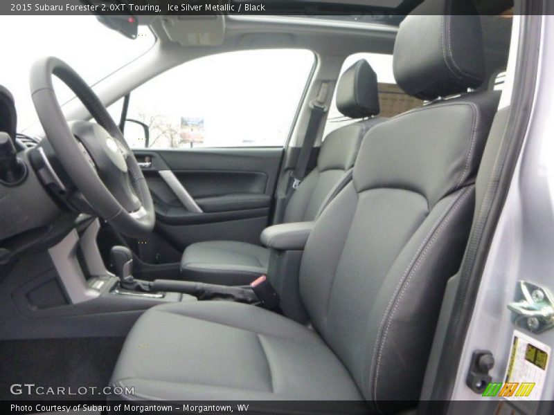 Ice Silver Metallic / Black 2015 Subaru Forester 2.0XT Touring