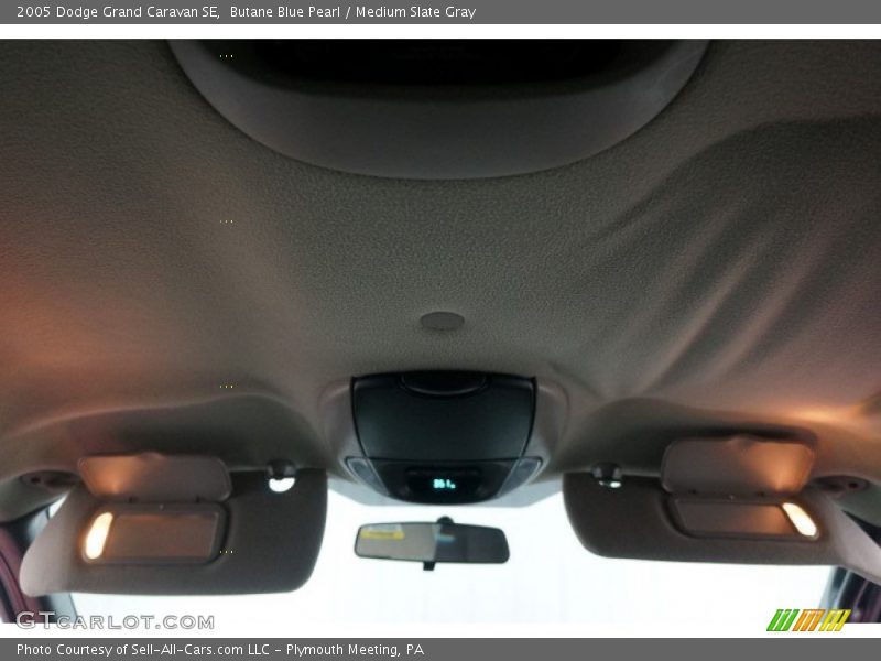 Butane Blue Pearl / Medium Slate Gray 2005 Dodge Grand Caravan SE