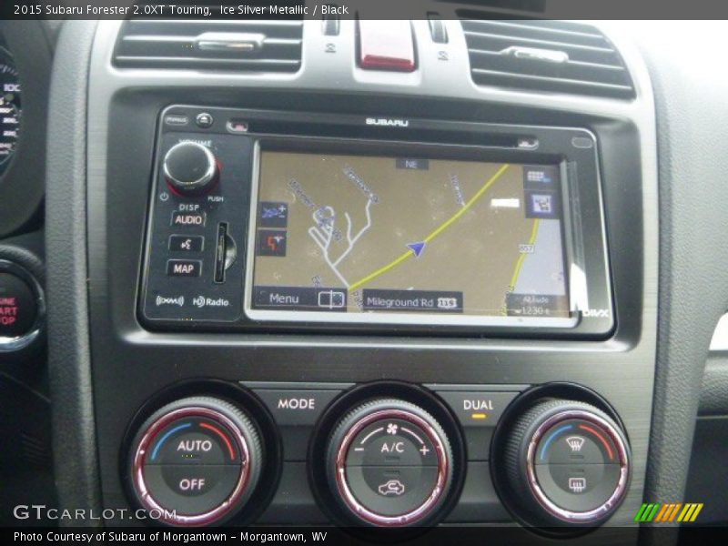 Ice Silver Metallic / Black 2015 Subaru Forester 2.0XT Touring