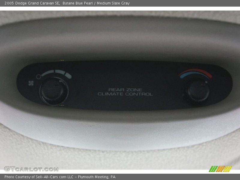 Butane Blue Pearl / Medium Slate Gray 2005 Dodge Grand Caravan SE