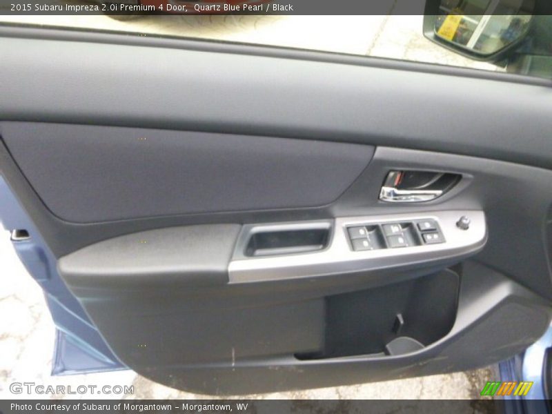 Quartz Blue Pearl / Black 2015 Subaru Impreza 2.0i Premium 4 Door