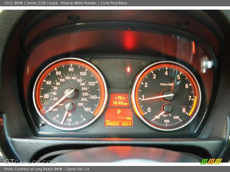  2012 3 Series 328i Coupe 328i Coupe Gauges