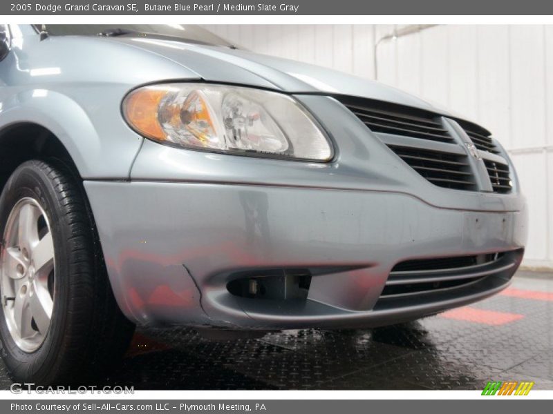 Butane Blue Pearl / Medium Slate Gray 2005 Dodge Grand Caravan SE