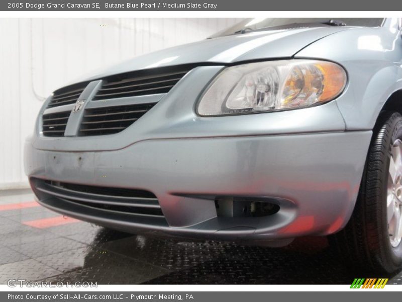 Butane Blue Pearl / Medium Slate Gray 2005 Dodge Grand Caravan SE