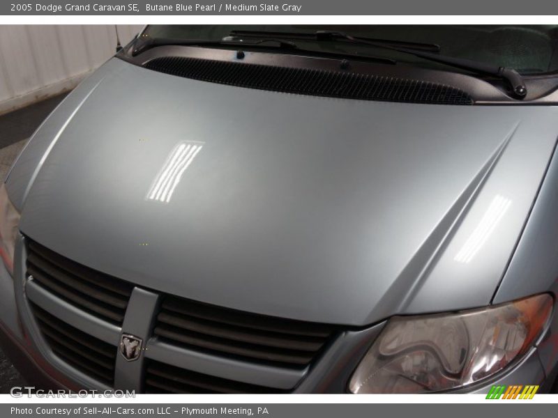 Butane Blue Pearl / Medium Slate Gray 2005 Dodge Grand Caravan SE