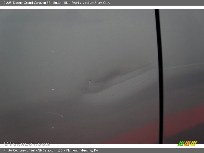 Butane Blue Pearl / Medium Slate Gray 2005 Dodge Grand Caravan SE