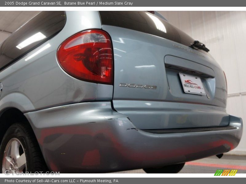 Butane Blue Pearl / Medium Slate Gray 2005 Dodge Grand Caravan SE