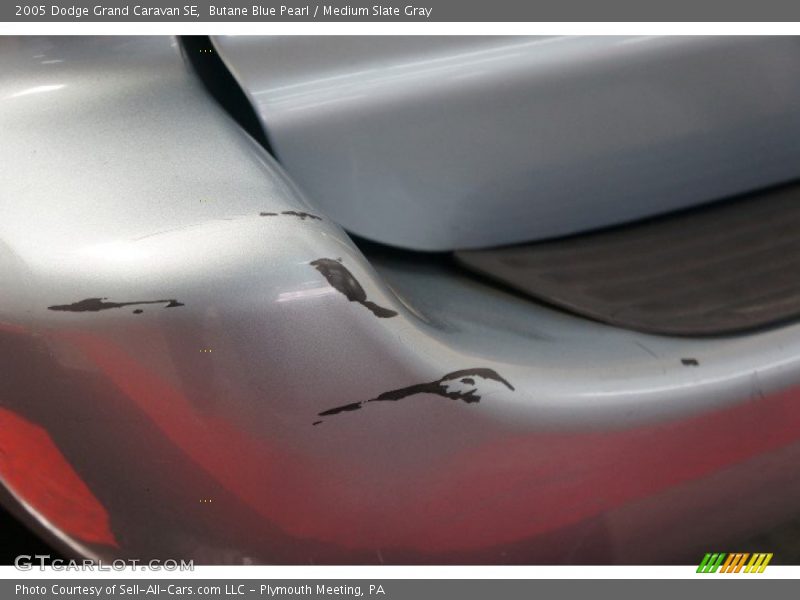 Butane Blue Pearl / Medium Slate Gray 2005 Dodge Grand Caravan SE