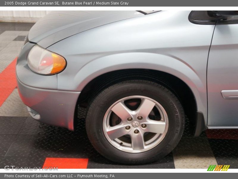 Butane Blue Pearl / Medium Slate Gray 2005 Dodge Grand Caravan SE