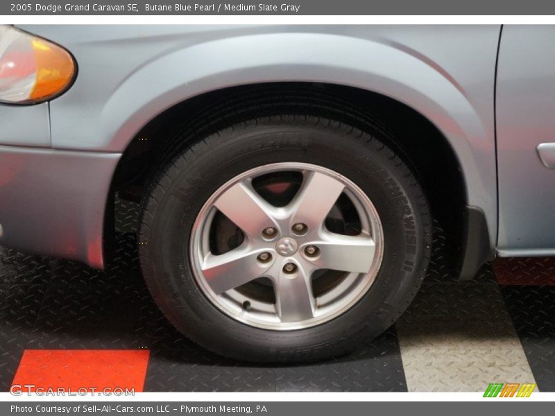 Butane Blue Pearl / Medium Slate Gray 2005 Dodge Grand Caravan SE