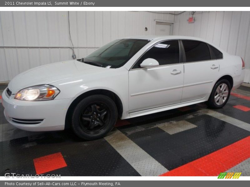 Summit White / Ebony 2011 Chevrolet Impala LS