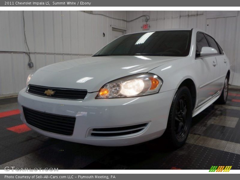 Summit White / Ebony 2011 Chevrolet Impala LS