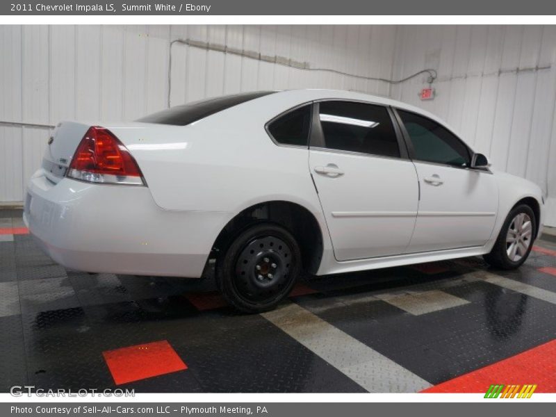 Summit White / Ebony 2011 Chevrolet Impala LS