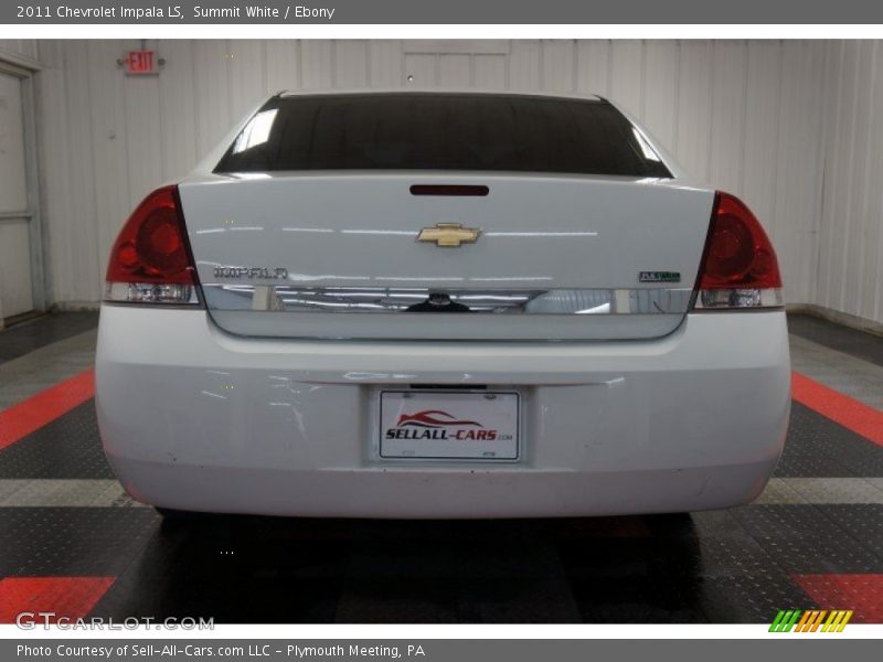 Summit White / Ebony 2011 Chevrolet Impala LS