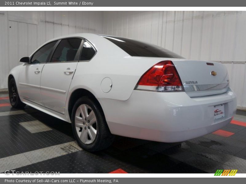Summit White / Ebony 2011 Chevrolet Impala LS