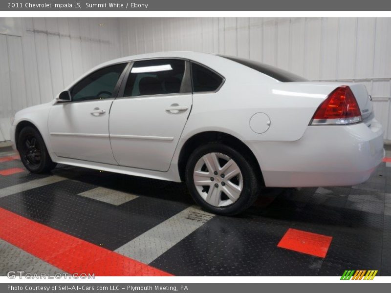 Summit White / Ebony 2011 Chevrolet Impala LS