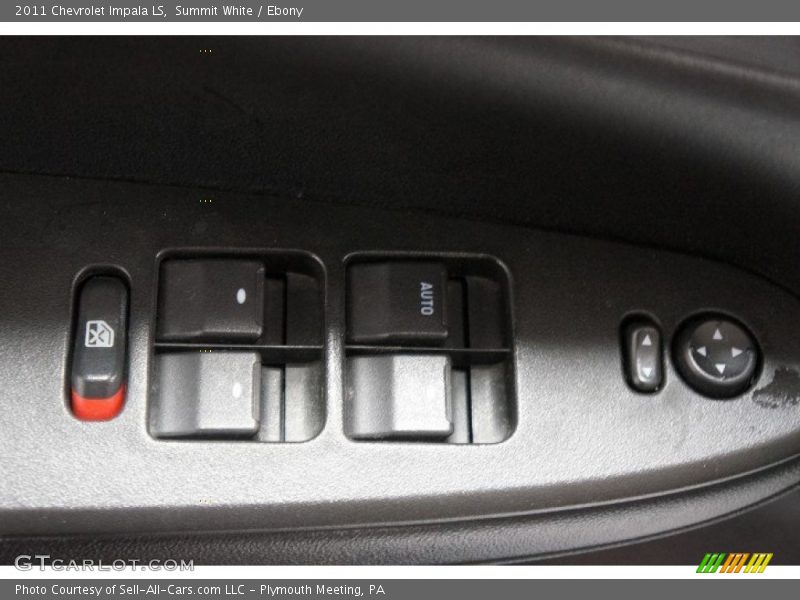 Summit White / Ebony 2011 Chevrolet Impala LS