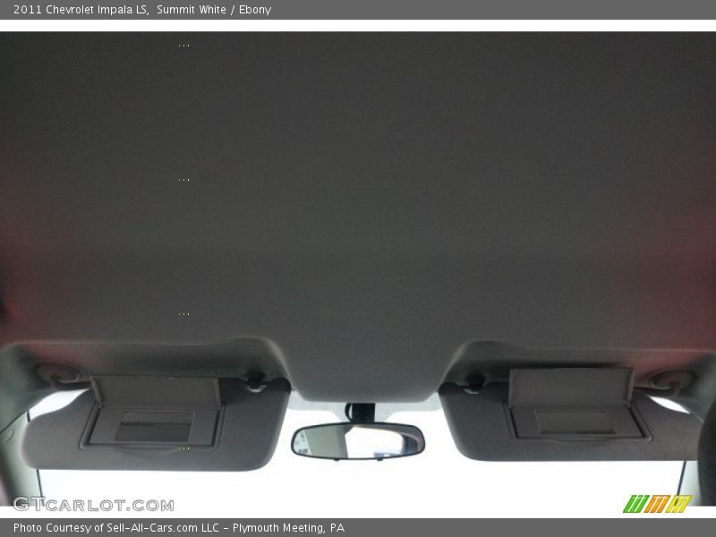 Summit White / Ebony 2011 Chevrolet Impala LS