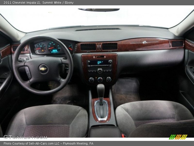 Summit White / Ebony 2011 Chevrolet Impala LS