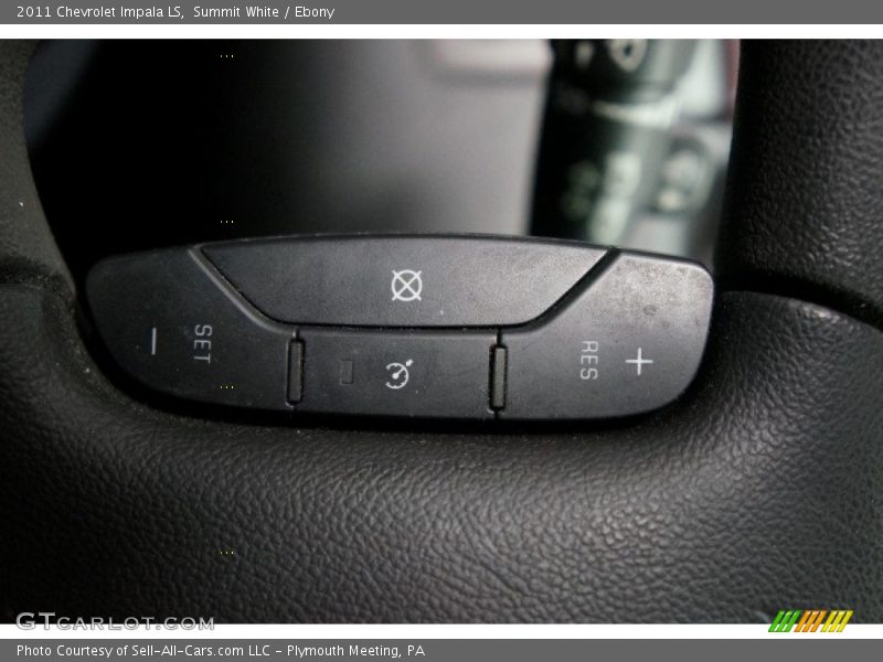 Summit White / Ebony 2011 Chevrolet Impala LS
