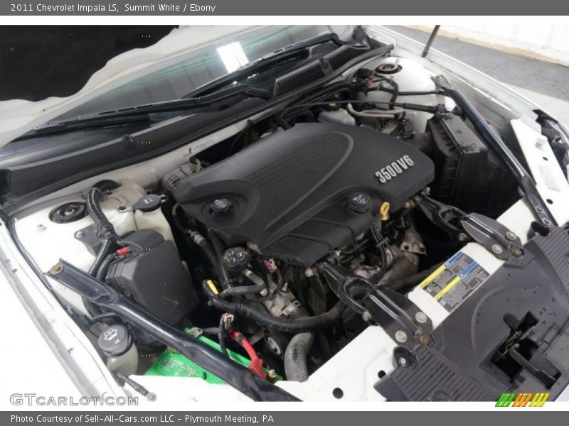 Summit White / Ebony 2011 Chevrolet Impala LS
