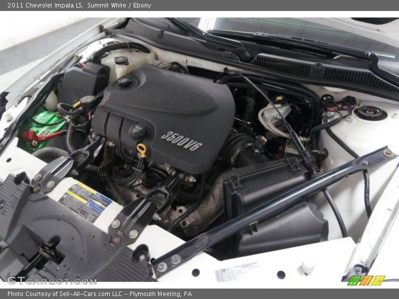 Summit White / Ebony 2011 Chevrolet Impala LS