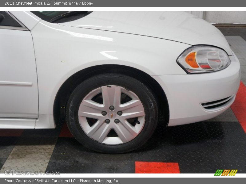 Summit White / Ebony 2011 Chevrolet Impala LS