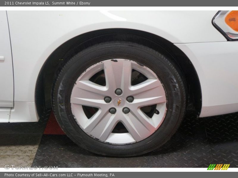Summit White / Ebony 2011 Chevrolet Impala LS