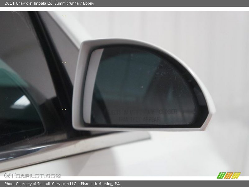 Summit White / Ebony 2011 Chevrolet Impala LS
