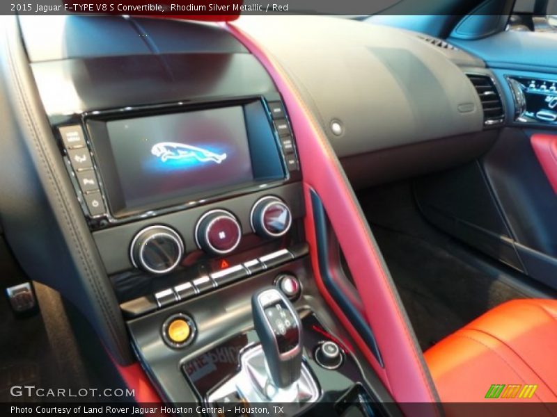 Controls of 2015 F-TYPE V8 S Convertible