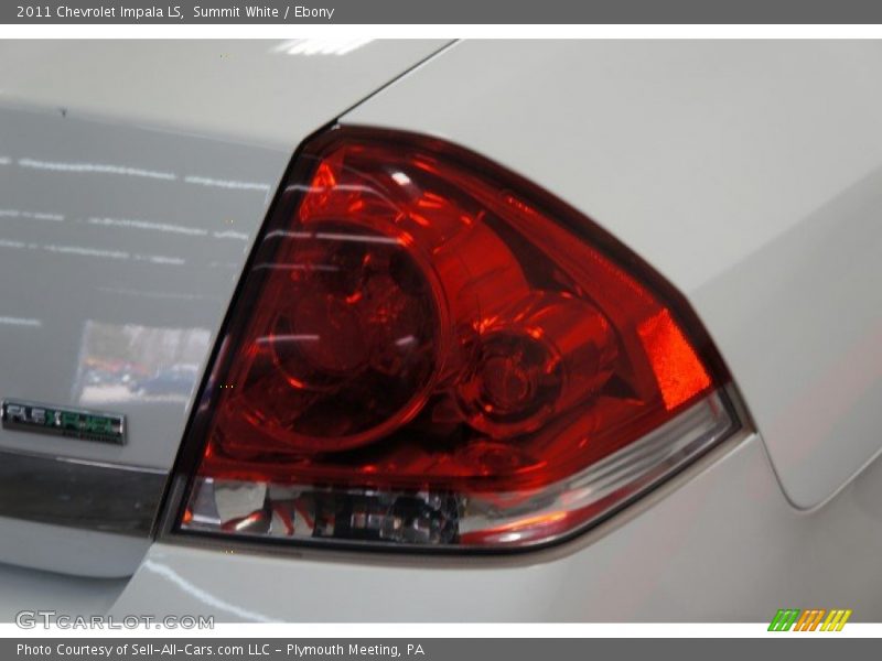 Summit White / Ebony 2011 Chevrolet Impala LS