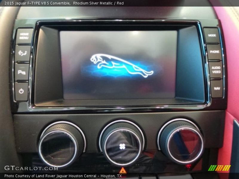 Controls of 2015 F-TYPE V8 S Convertible