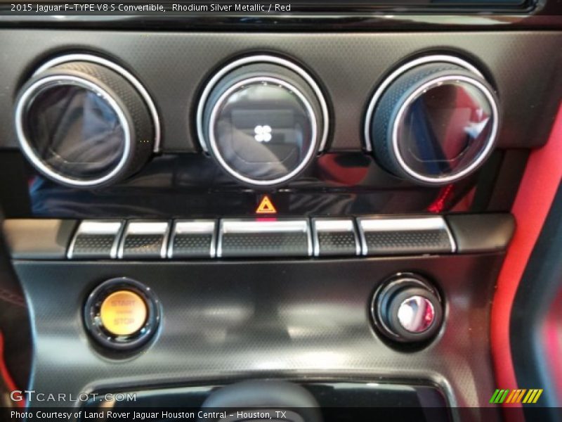 Controls of 2015 F-TYPE V8 S Convertible
